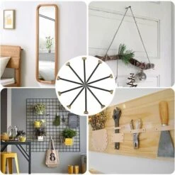 60 PCS Clous De Suspension,T-Audace Cintres Photo Clous Cintres Clous De Cadre Photo Picture Pins Avec Boîte De Rangement En Plastique -Fischer Boutique 58166529 4