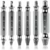 Extracteurs De Vis Endommagés [6 Pièces], Extracteur De Vis, Extracteur De Boulon Cassé En Acier HSS 4341, Dureté Supérieure à 63 HRC -Fischer Boutique 58575628 1