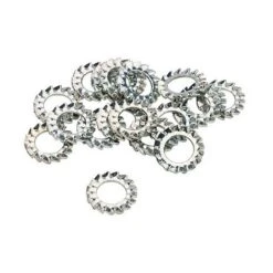 Rondelles éventail Ø10 Acier Zingué VISWOOD 10.5 X 18 X 0.9 Mm - Boîte 100 - 6798A10B100