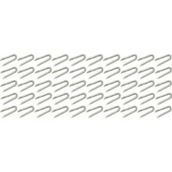 50x Clou Pour Cloture 3x30 Acier Galvanisé Crampillon DIN 1159 Grillage Jardin Crampon Fixation U Pointe Bois Poteau Piquet Fil Filet Support Attache