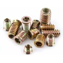 DENUOTOP Hexagonaux Et Mécaniques Pack De 20 Pièces M6/M8/M10 écrou Hexagonal Fileté En Alliage De Zinc, écrous D'Insert En Alliage De Zinc Assortiment (M1025mm) -Fischer Boutique 60004366 5