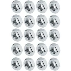 20x écrou Hexagonal Filetage M6 X Clé SW= 10mm Acier DIN 934