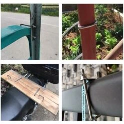 4 Pièces Boulons En U Boulons 66 U-Bolt 80 X 50 Mm, Boulon De U En Acier Inoxydable Avec Écrou Plaques Rondelle, Boulons De Serrage Pour Fixation Tuyaus, Pour Diamètres De Tuyaux Inférieurs à 50 Mm -Fischer Boutique 64031659 4