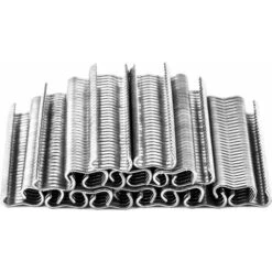 DENUOTOP 1200 Pièces Agrafes De Grillage Galvanisées, Pour Cages Pour Animaux De Compagnie, Clôtures -Fischer Boutique 64075217 5