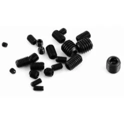 240pcs Vis Sans Tête Hexagonale,Assortiment Kit De Noir Acier Allié Douille Hex Vis-pointeau 11 240pcs Vis Sans Tête Hexagonale,Assortiment Kit De Noir Acier Allié Douille Hex Vis-pointeau -Fischer Boutique 64097176 5