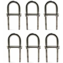 M6x90 U Bolt Boulon En Acier Inoxydable 304 (6 Pièces),Arcenciél