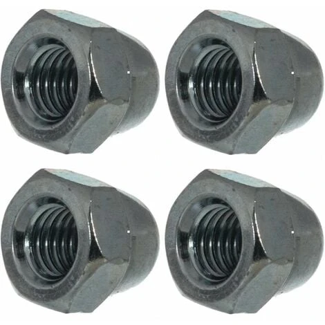 4x Ecrou Borgne Hexagonal M16 Acier Zingué DIN 1587 3 4x Ecrou Borgne Hexagonal M16 Acier Zingué DIN 1587