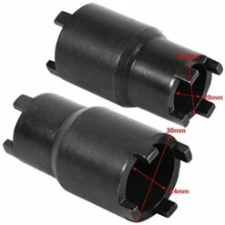 Outil De Retrait D'Ecrou De Serrure D'Embrayage, Clé D'Embrayage Moto Outil Douille à Écrou De Roue 20/24mm Pour Crf 600rr 450r 250l Pour Moto Motocross Vélo ÉLectrique -Fischer Boutique 64215927 4