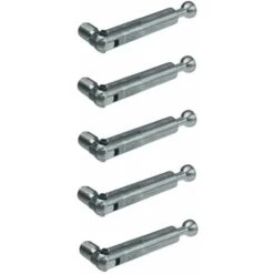 5x Goujons De Raccordement à Onglet M6 Articulé Ferrure Assemblage Meuble étrier Table Chaise Lit Vis Fixation Serrage Bois
