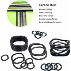KAEJYIUT-Rondelles Ondulées En Acier Au Carbone Type De Compression Ondulé Rondelles Ressort Ondulées Kit D'assortiment M3 M31 Rondelles Ondulées De Hauteur Comprimé Avec Boîte 320pcs -Fischer Boutique 65874949 4