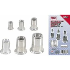 14127 Assortiment D’écrous Rivets Aluminium 150 Pièces, Accessoires -Fischer Boutique 66093412 4