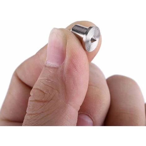 Déstockage 8pcs Outil De Centrage De Goujon D'alignement En Bois Pointe Le Centre De Forage De Marqueur 4 Déstockage 8pcs Outil De Centrage De Goujon D'alignement En Bois Pointe Le Centre De Forage De Marqueur – Image 2