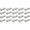 20x Ecrou Douille Tête Plate En Acier Nickelé Pour Vis M6 Fixation Métal Bois Meuble étagère -Fischer Boutique 67619366 1