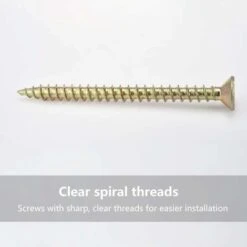 200Pcs Fraisée Cruciformes à Tête Plate Vis à Bois Universelles -Fischer Boutique 69263347 3