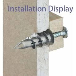 20 Pcs Vis Et Chevilles Cheville A Placo Cheville Brique Creuse Vis Beton Avec Cheville Carreau De Platre Pour Les Fixations De Plaques De Plâtre DIY -Fischer Boutique 69263358 4