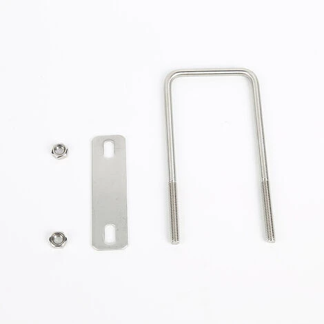 Lot De 4 Boulons D'arrimage Carrés En U En Acier Inoxydable 304 M6 X 40 X 80 Mm,Yeurié 7 Lot De 4 Boulons D'arrimage Carrés En U En Acier Inoxydable 304 M6 X 40 X 80 Mm,Yeurié – Image 5