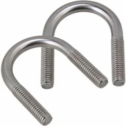 Lot De 5 Vis U M6 En Acier Inoxydable 304 Pour Tuyaux Argenté,Yeurié -Fischer Boutique 69619917 3