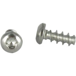 Vis PVC Tête Cylindrique Large Tête Cylindrique Bombée Large TCBL 5X12 TORX T20 Inox A2 Diamètre De Tête: 9.5 Conditionnement: Unitaire