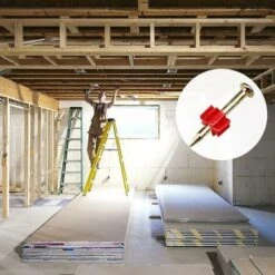 90 Pcs Clous De Ciment Clous De Maçonnerie Anti-Corrosion Clous De Maçonnerie Pour Plaque D'acier,Béton,Planche De Bois,Bricolage Et Entretien Domestique (30 Mm) -Fischer Boutique 70394013 4