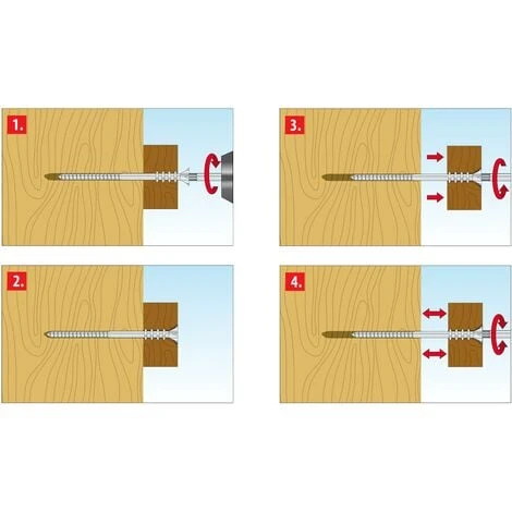 TOX Vis De Fixation Distance 6x60 Mm 6 TOX Vis De Fixation Distance 6x60 Mm â Image 4