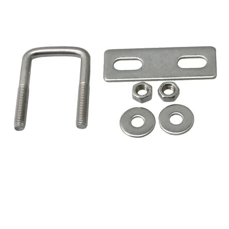 Boulons D'écrousses De 6 Mm De Diamètre Boulons En U Avec Plaques Arrière-boulle En U Pour La Fixation Du Tuyau 3 Boulons D'écrousses De 6 Mm De Diamètre Boulons En U Avec Plaques Arrière-boulle En U Pour La Fixation Du Tuyau
