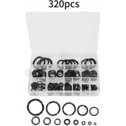 YIDOMDE Rondelles Ondulées En Acier Au Carbone Type De Compression Ondulé Rondelles Ressort Ondulées Kit D'assortiment M3 M31 Rondelles Ondulées De Hauteur Comprimé Avec Porte YIDOMDE 320pcs -Fischer Boutique 75333931 3