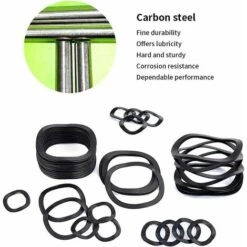 YIDOMDE Rondelles Ondulées En Acier Au Carbone Type De Compression Ondulé Rondelles Ressort Ondulées Kit D'assortiment M3 M31 Rondelles Ondulées De Hauteur Comprimé Avec Porte YIDOMDE 320pcs -Fischer Boutique 75333931 4