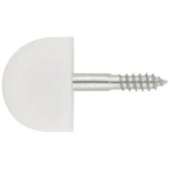 200 Clous, Support De Vitrine Blanc, Nylon - Grand