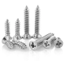 400pcs Vis à Tête Fraisée En Acier Inoxydable Vis à Tête Plat Cruciformes Vis à Bois 9 400pcs Vis à Tête Fraisée En Acier Inoxydable Vis à Tête Plat Cruciformes Vis à Bois -Fischer Boutique 79319899 3