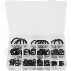 Rondelles Ondulées En Acier Au Carbone Type De Compression Ondulé Rondelles Ressort Ondulées Kit D'assortiment M3 M31 Rondelles Ondulées De Hauteur Comprimé Avec Boîte 320pcs