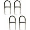 Lot De 4 Boulons D'arrimage En U M6 X 90 En Acier Inoxydable 304,
