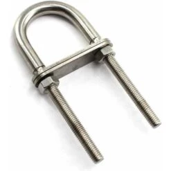 Lot De 4 Boulons D'arrimage En U M6 X 90 En Acier Inoxydable 304, -Fischer Boutique 80604797 3