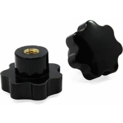 Bouton De Serrage 10pcs M8 De Filetage Femelle En Plastique En Forme D'étoile Bouton Bouton -Fischer Boutique 80714012 4