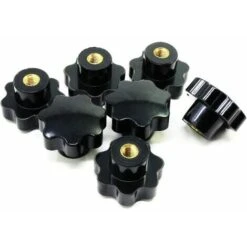 Bouton De Serrage 10pcs M8 De Filetage Femelle En Plastique En Forme D'étoile Bouton Bouton -Fischer Boutique 80714012 5