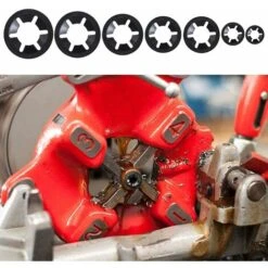 Rondelles De Blocage Universel Rondelle De Verrouillage M3 M4 M5 M6 M8 M10 M12 Rapide Pousser Fixations Assortment Kit Avec Boîte Noir 340 Pièces - DKSFJKL -Fischer Boutique 81544713 5