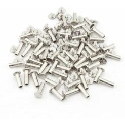 30 Sets Reliure Vis, Reliure à Vis De Reliure Nickelée 5 Mm X 15 Mm, Ton Argent -Fischer Boutique 87059475 3