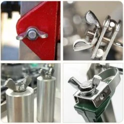 25pcs Ecrou Papillon M6 X25mm Vis à Oreilles Avec Boulon Métrique En Acier Inox 304 Vis à Aile Papillon Vis à Main De Fixation -Fischer Boutique 87450226 3