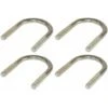 4x Boulon Avec étrier Universel En U Rond Acier Zingué Bride De Fixation Pour Tuyaux Tube Collier De Serrage Support Intérieur Extérieur Plomberie, M8 X 20mm -Fischer Boutique 87567720 1