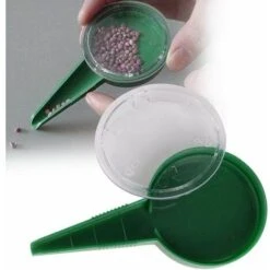 2 PCS Jardin Distributeur De Semences Semeur Planteur Graines Cadran 5 Réglages Différents Semoir Jardinage Outils DRIVE -Fischer Boutique 87809542 5