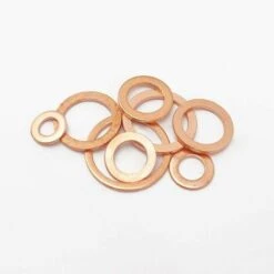 150 Pièces Rondelles En Cuivre Massif Assortiment De Scellage En Boîte Joint De Rondelle Joint Combiné Attache De Quincaillerie (8 Tailles) -Fischer Boutique 87835251 5
