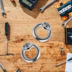 6 Pièces M12 Écrou à Oeil De Levage Acier Inoxydable Écrou De Bague Métriques Matériel En Forme Anneau Femelle Fixation Écrou Fileté Pour Accessoires De Levage, Polissage De Surface, Argent 10 6 Pièces M12 Écrou à Oeil De Levage Acier Inoxydable Écrou De Bague Métriques Matériel En Forme Anneau Femelle Fixation Écrou Fileté Pour Accessoires De Levage, Polissage De Surface, Argent -Fischer Boutique 89773789 4