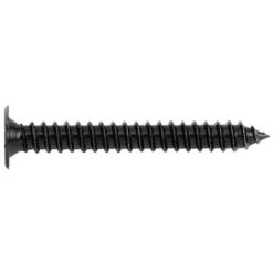 500 Vis à Tôle PH2, Tête Extraplate 4,2 X 13 Mm Zingué Noir Pour Tôle Ete PVC - TCPN4213 - Index