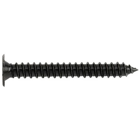 500 Vis à Tôle PH2, Tête Extraplate 4,2 X 13 Mm Zingué Noir Pour Tôle Ete PVC - TCPN4213 - Index 3 500 Vis à Tôle PH2, Tête Extraplate 4,2 X 13 Mm Zingué Noir Pour Tôle Ete PVC - TCPN4213 - Index