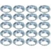 20x Rondelle évantail à Denture Extérieure Rondelle Frein Dentelée En Acier Zingué DIN 6798 Forme V Dent Fixation Vis Boulon Quincaillerie Electricité, M10 X 19 X 0,4mm -Fischer Boutique 91679295 1