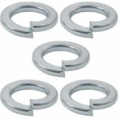 5x Rondelle Grower élastique Pour Vis à Tête Cylindrique En Acier Zingué DIN 7980 Universel Vis Boulon Etanchéité Fixation Quincaillerie Ressort, M18
