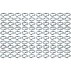 100x Rondelle Grower élastique Pour Vis à Tête Cylindrique En Acier Zingué DIN 7980 Universel Vis Boulon Etanchéité Fixation Quincaillerie Ressort, M6