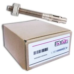 50 Goujons D'ancrage Aisi 304 M8 X 75mm (D. 8 Mm) Inox A2 - 862868033 - FIXTOUT