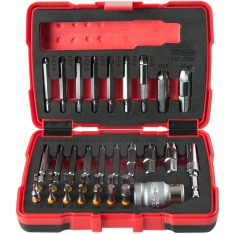 KS Tools 150.7060 Jeu De Tournevis 34 Pièces 1/4 (6.3 Mm) X967642 3 KS Tools 150.7060 Jeu De Tournevis 34 Pièces 1/4 (6.3 Mm) X967642