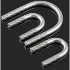 Boulon En U En Acier Inoxydable 304, U-Bolt Avec écrous,M6×60mm,3 Pièces -Fischer Boutique 93250297 3