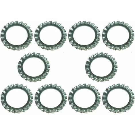 10x Rondelle évantail Plate à Denture Extérieure Rondelle Frein Dentelée En Acier Zingué DIN 6798 Forme A Dent Blocage Fixation Vis Boulon Quincaillerie Electricité, M18x30x1,4mm 3 10x Rondelle évantail Plate à Denture Extérieure Rondelle Frein Dentelée En Acier Zingué DIN 6798 Forme A Dent Blocage Fixation Vis Boulon Quincaillerie Electricité, M18x30x1,4mm